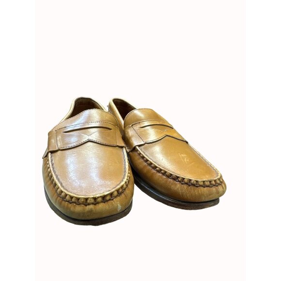 Allen Edmonds tan men’s penny Oxford dress shoes 9.5D SKU 4422 main image 7